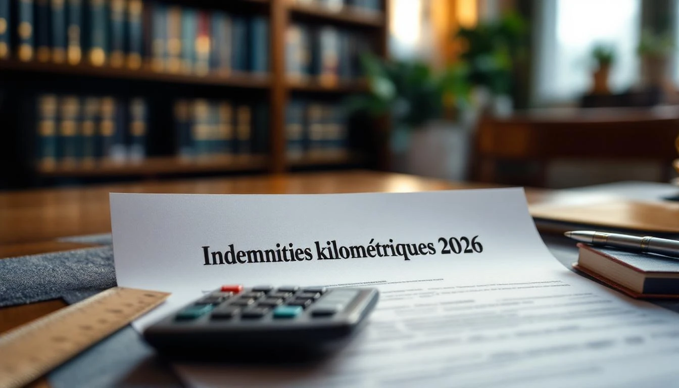 Indemnités kilométriques 2026 : barème et calcul officiel