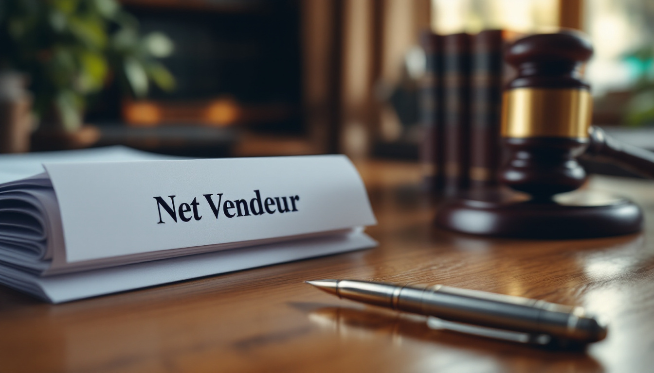 Net vendeur : ce que cela signifie pour votre patrimoine